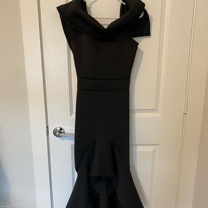 Black formal dress/black gown